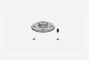 4 Hole Wheel Part Pack